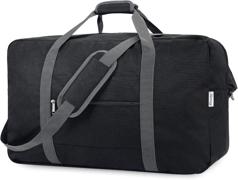 Narwey Sac Valise Cabine 45x36x20 Easyjet, Sac de Voyage Pliable sous le siège, 30 L