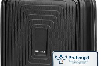 Notre test du REDOLZ Bagage Cabine avec Compartiment Ordinateur 40x23x55cm